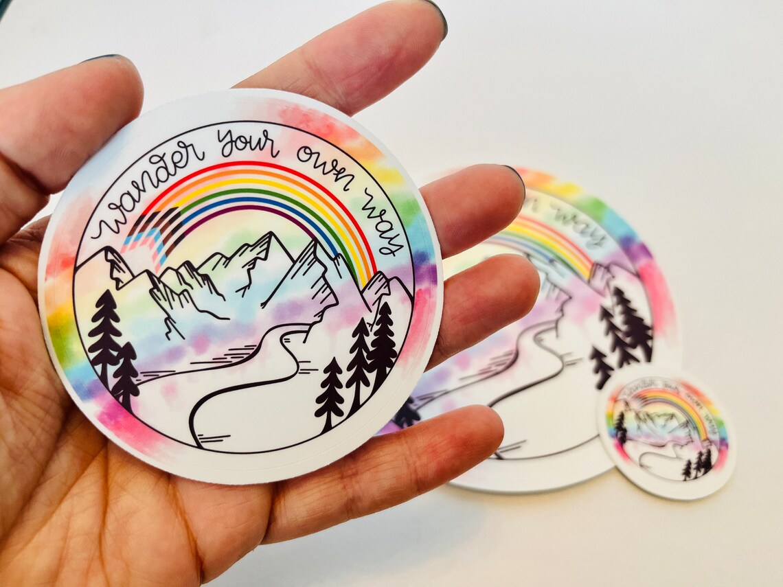 Wander Your Own Way - LGBT Sticker