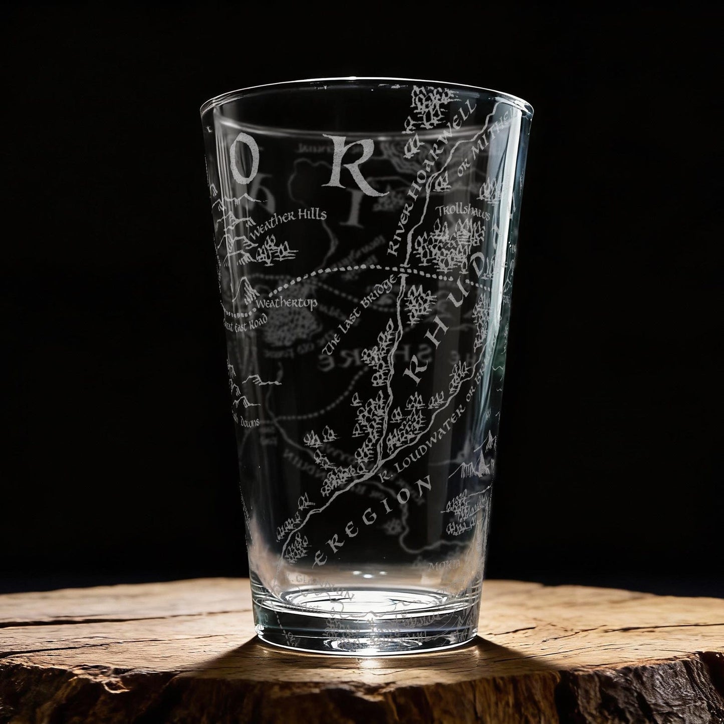 Fantasy Realm Map - Beer Glass