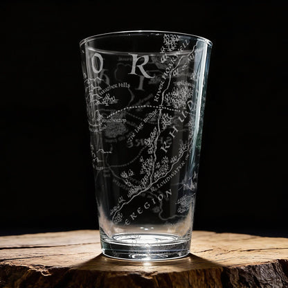 Fantasy Realm Map - Beer Glass