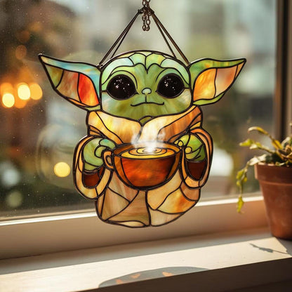 Personalized Baby Forced Acrylic Suncatcher