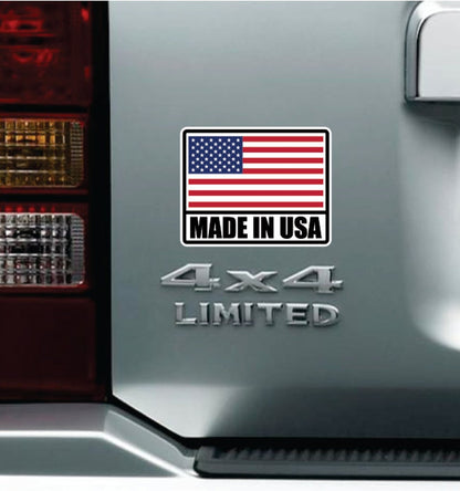 Made In USA America Sticker
