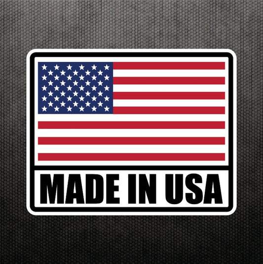 Made In USA America Sticker