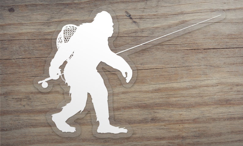 Sasquatch Fly Fishing Stickers