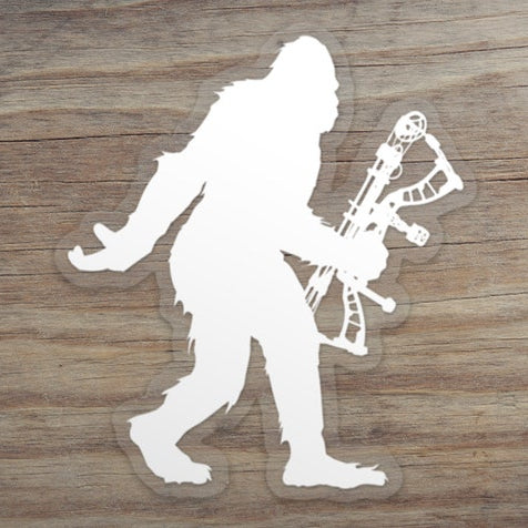 Sasquatch Bow Hunting Stickers