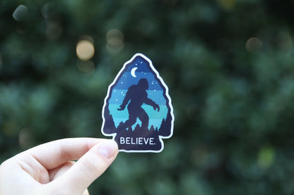 Bigfoot Believe Stickers