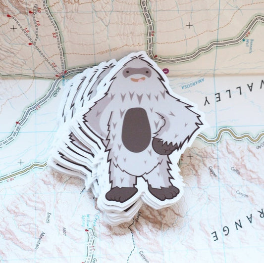 Confident Bigfoot Stickers