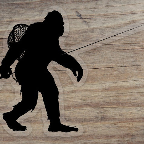 Sasquatch Fly Fishing Stickers