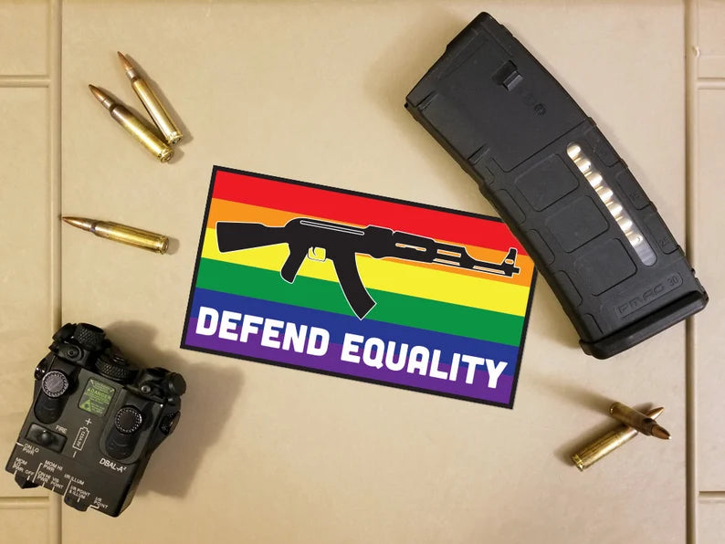 Defend Equality LGBTQ Sticker