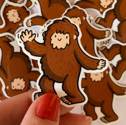 Mini Bigfoot Stickers