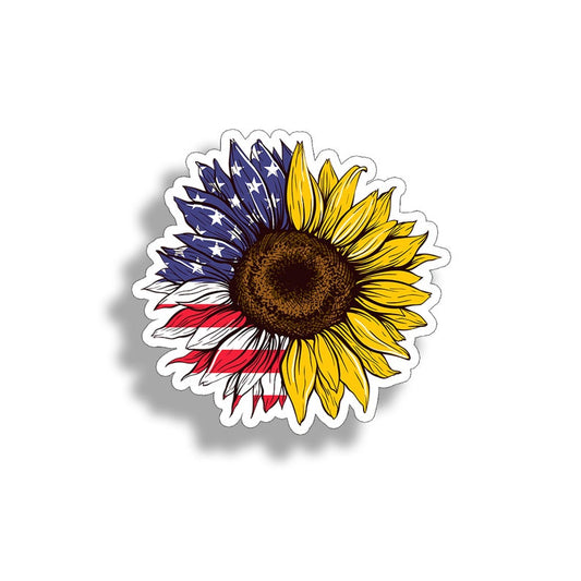 Yellow Sunflower Sticker