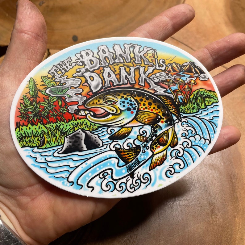 Fishing Sticker