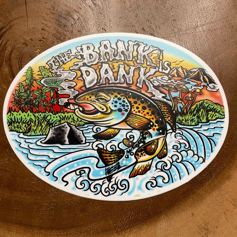 Fishing Sticker