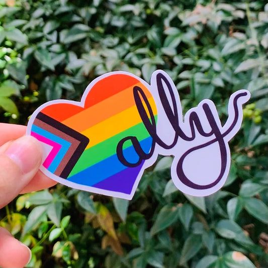 LGBTQ+ Ally Heart Sticker
