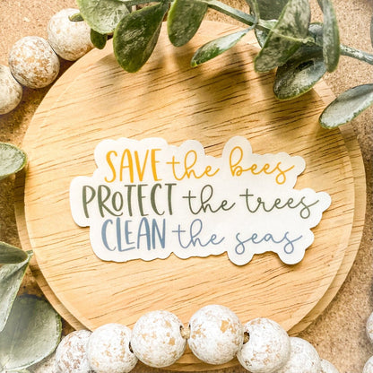 Protect the Trees Sticker