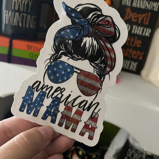 American Mama Sticker
