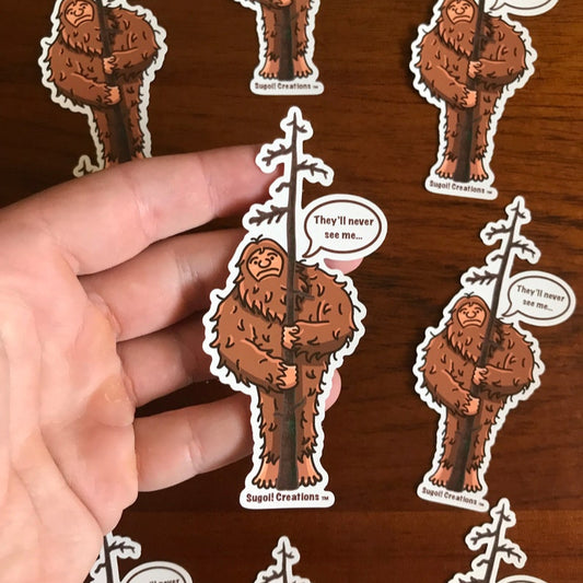 Bigfoot Stickers