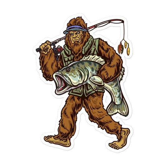 Largemouth Bass Fishing Stickers