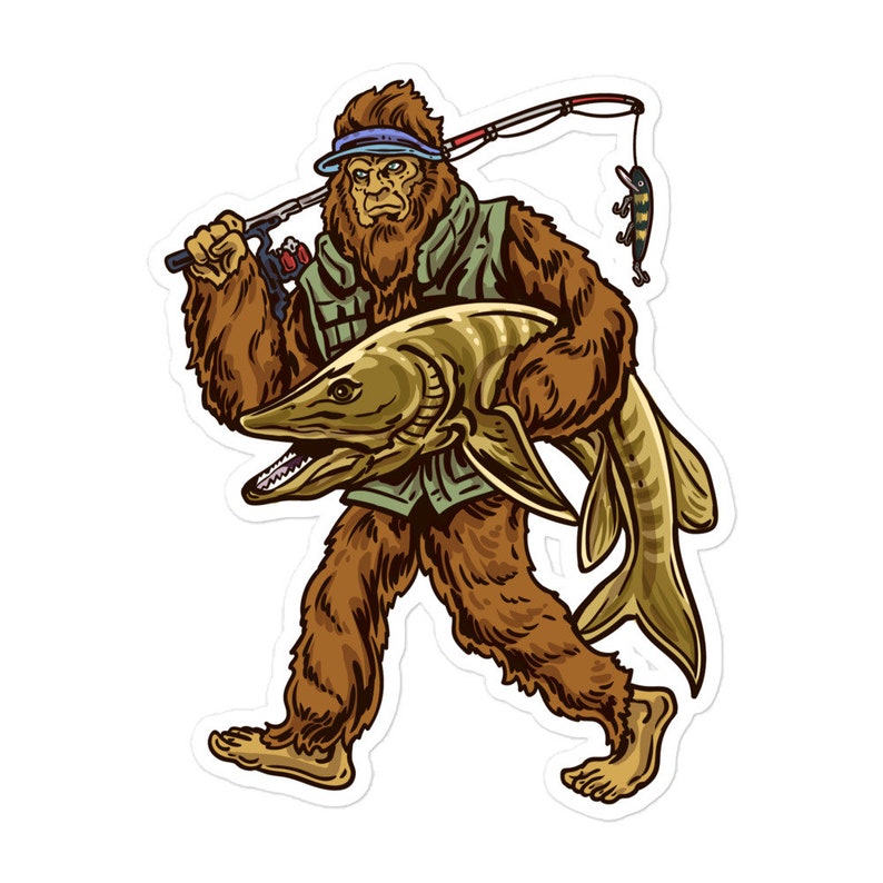 Muskie Fishing Stickers
