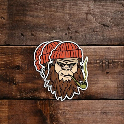 Pipe Smoking Sticker