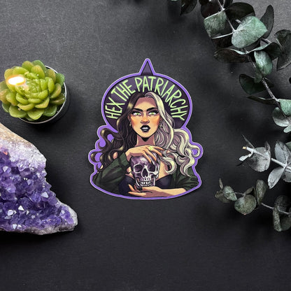 Hex The Patriarchy - Witch Sticker