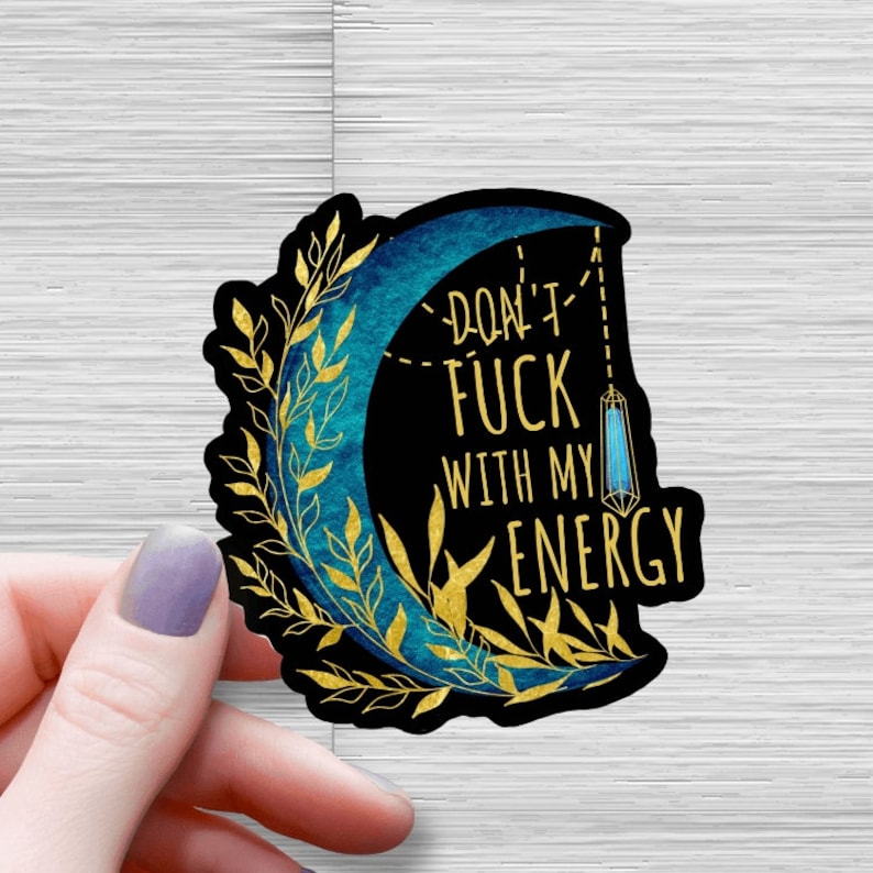 My Energy Witchy Sticker - Version 1