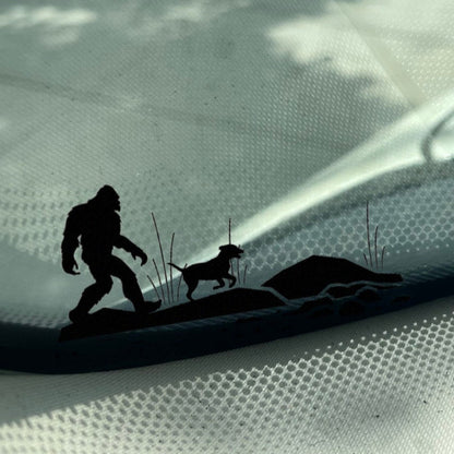 Sasquatch's Best Friend Stickers
