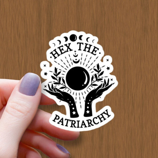 Hex The Patriarchy - Witch Sticker