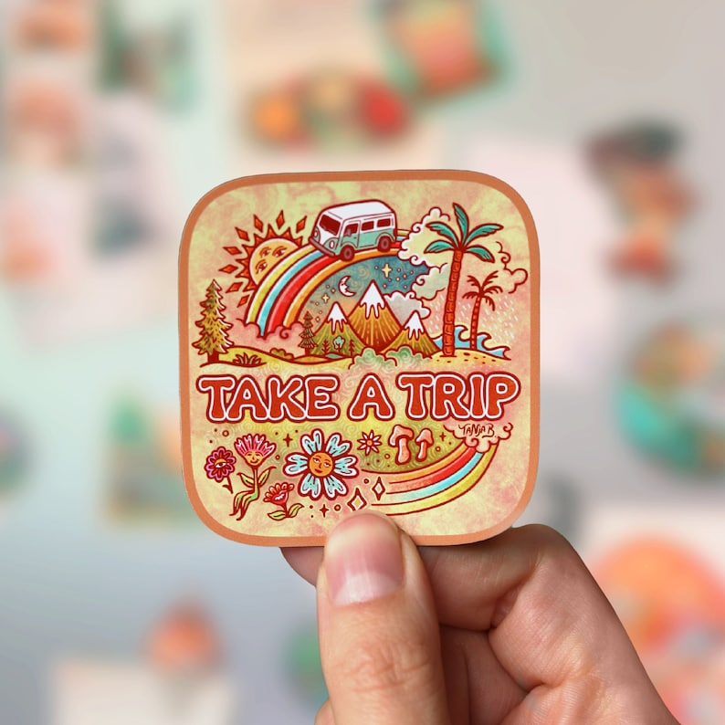 TAKE A TRIP Sticker