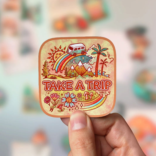 TAKE A TRIP Sticker