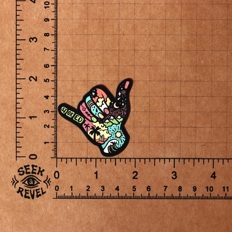 UV Proof Magnet Sticker
