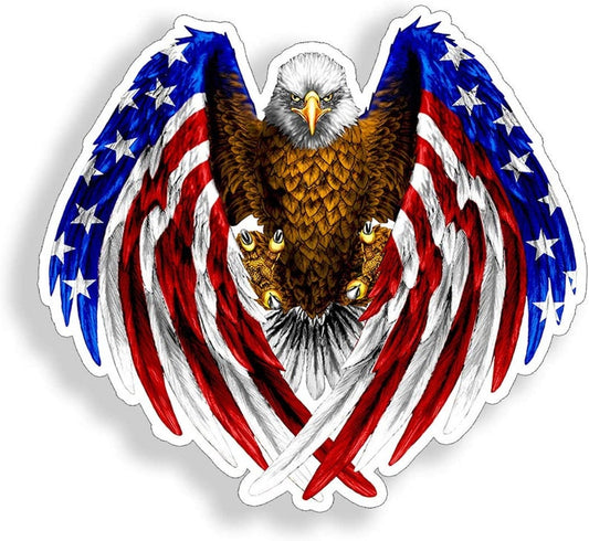 American Bald Eagle Sticker
