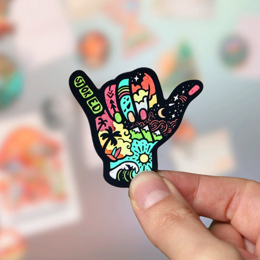 UV Proof Magnet Sticker