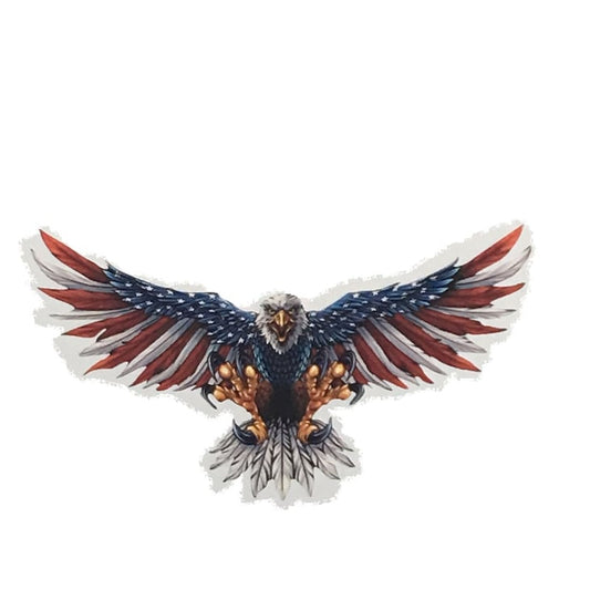 American Flag Eagle Sticker
