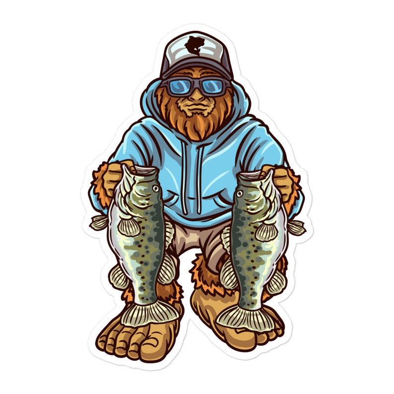 Largemouth Bass Fishing Stickers