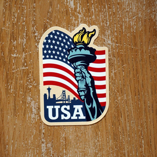 USA Vinyl Sticker