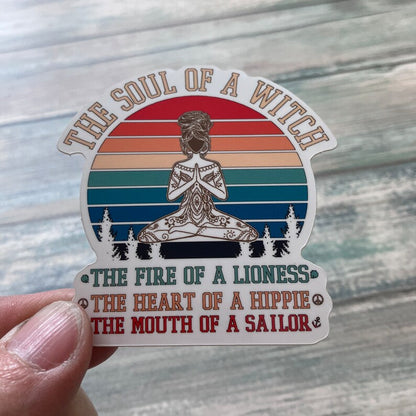 Soul of a Witch Sticker