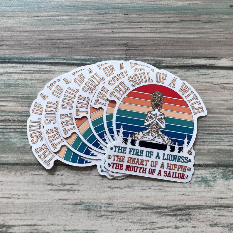 Soul of a Witch Sticker