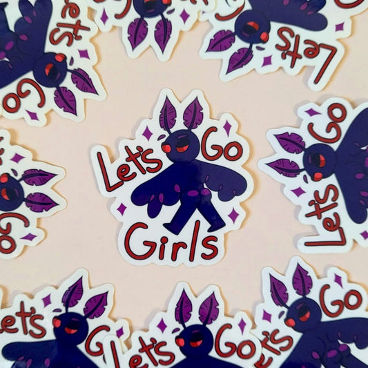 Mothman Vinyl Sticker