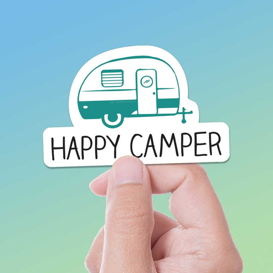 RV Camper Bumper Sticker