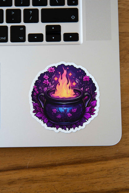 Witches Cauldron Sticker