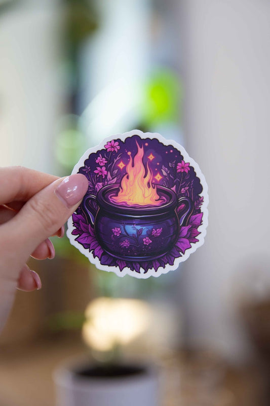 Witches Cauldron Sticker