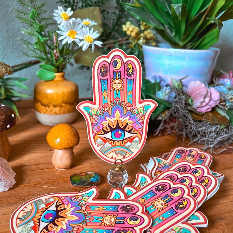 HAMSA HAND Sticker