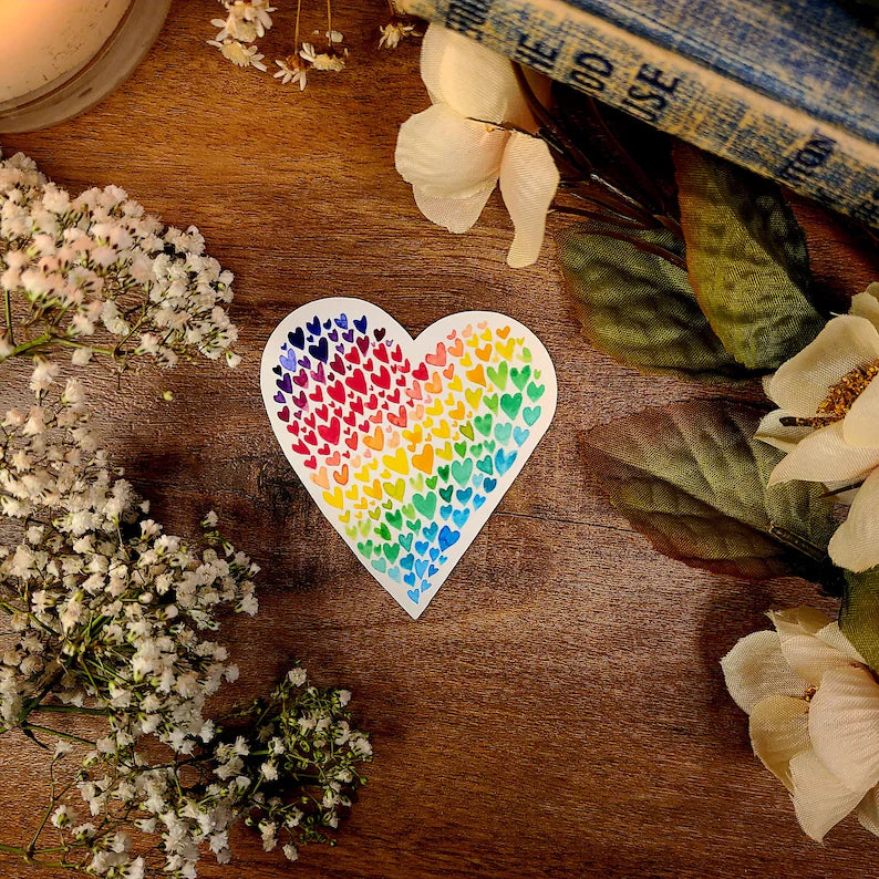Pride Heart Sticker
