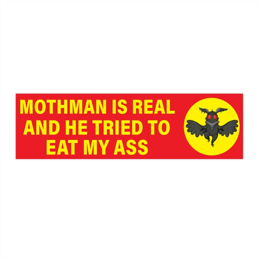 Mothman Is Real Sticker