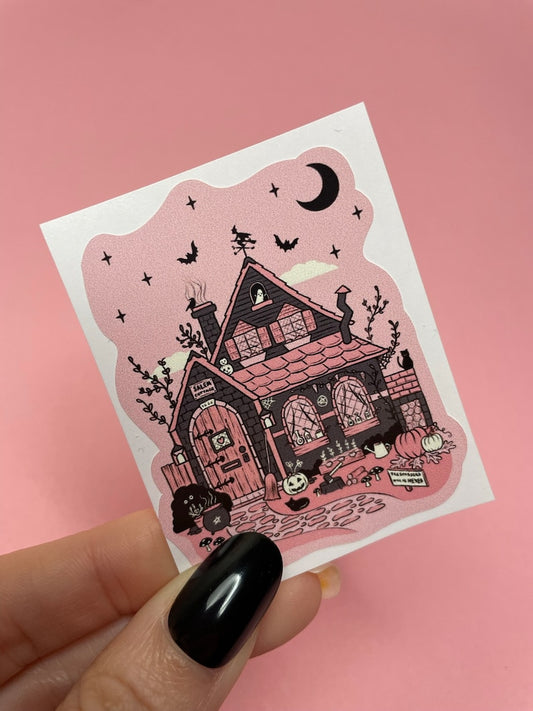 Witchy Cottage Sticker