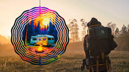 RV Camping Wind Spinner