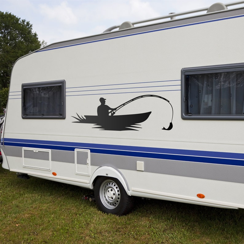 Fisher RV Camper Decal