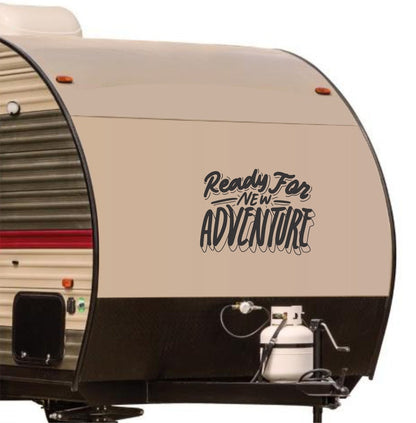 Adventure Awaits Camper RV Decal