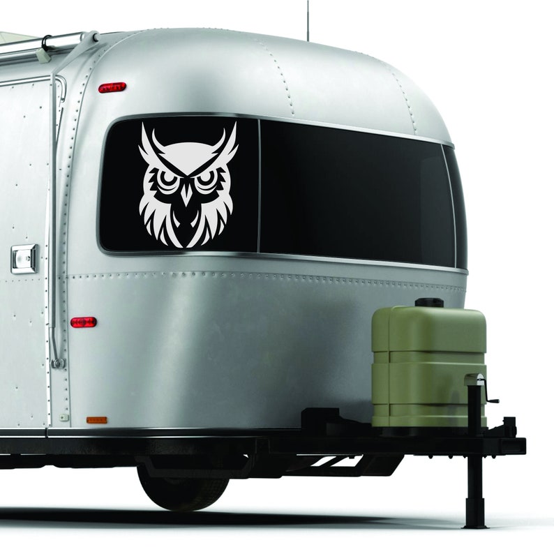 Owl Decal For Camper RV