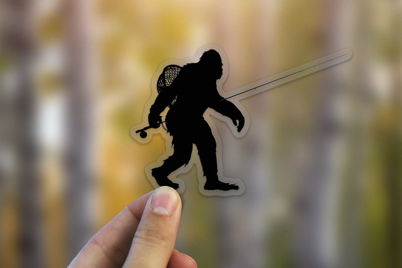 Sasquatch Fly Fishing Stickers